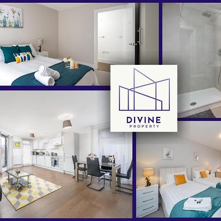 **New** Divine Apartments Slough High Street 2 Bed Bagian luar foto